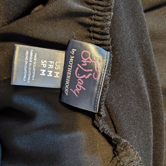 🤰Oh Baby by Motherhood Black Dress Pants - Picture 7 of 8
